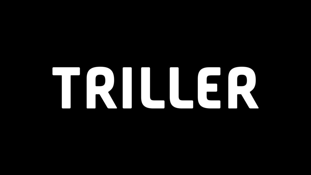 Triller Wordmark - White